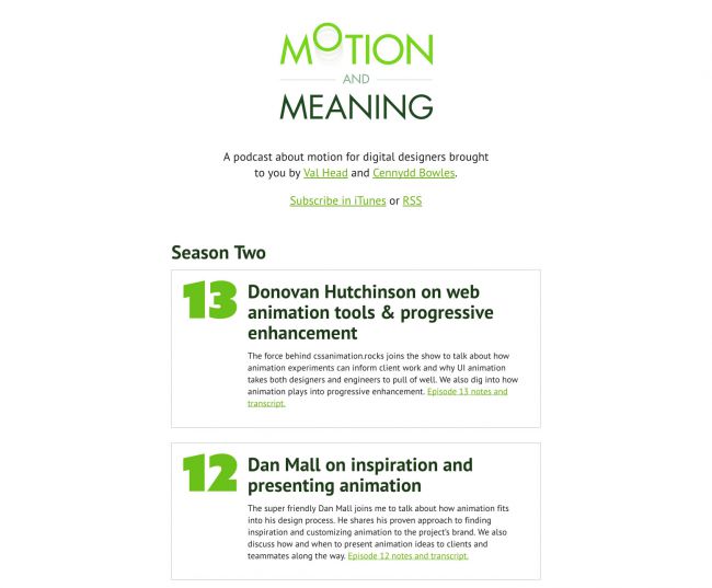 Motion and Meaning
